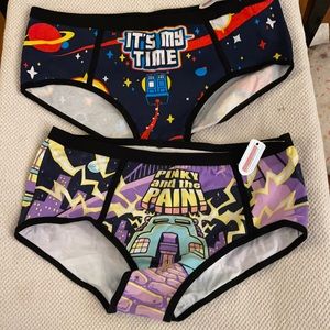 Lot of 2. Hairbrained period panties xxl 2xl